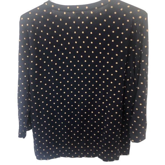 Tommy Hilfiger XXL polka dot 3/4 sleeve cardigan great condition - Picture 7 of 8